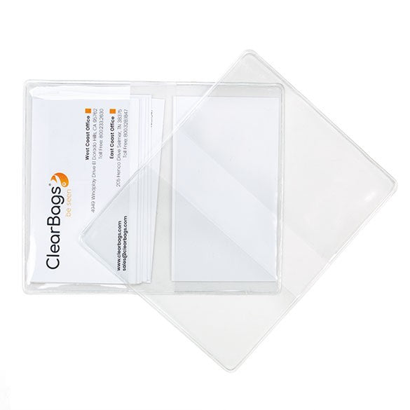 Vinyl Business Card Pouch 9.8x12.2cm (10 pieces) [VINBUS2]