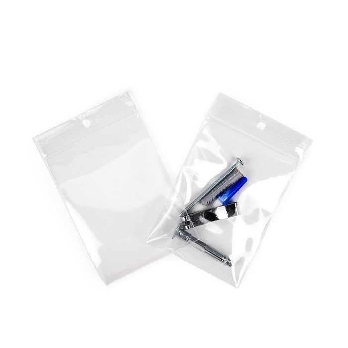 Grip Seal Bags with Hang hole 7,6x10,2 cm (100 pieces) [CEZ4R34]
