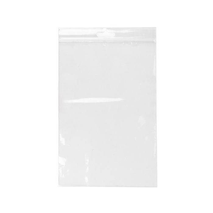 Grip Seal Bags with euro Hanghole and Venthole 15,2x22,9 cm (100 pieces) [CEZE69V]