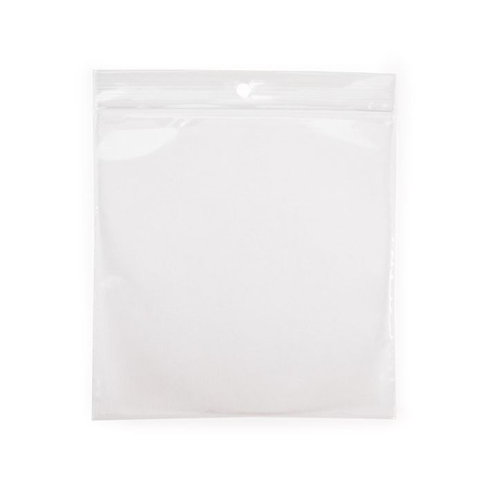 Grip Seal Bags with Hang hole 12,7x12,7 cm (100 pieces) [CEZR55]