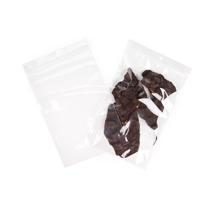 Grip Seal Bags with Hang hole + Vent Hole 15,2x22,9 cm (100 pieces) [CEZR69V]