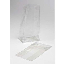 Block Bottom Bags ECO-friendly 7.6x5.1x16.5cm Premium with side gusset (100 pieces) [CFBG6]