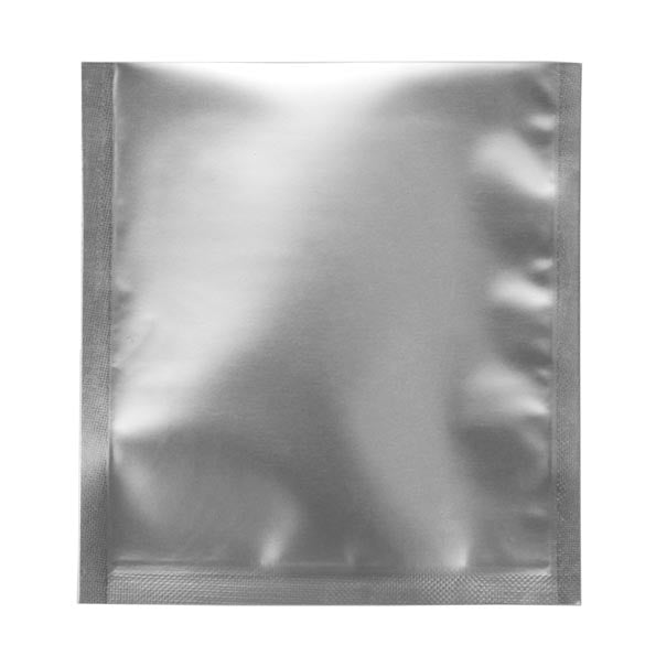 Plastic Bags Silver 9x9.5cm Tamper-proof Heat sealable (100 pieces) [CRB2S]
