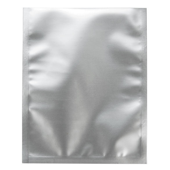 Plastic Bags Silver 10.2x12.7cm Tamper-proof Heat sealable (100 pieces) [CRB3S]