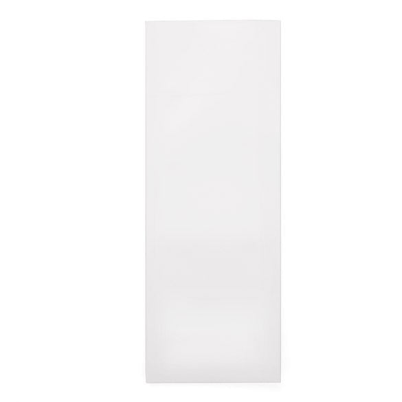 Plastic Bags White 3.8x10.2cm Tamper-proof Heat sealable (100 pieces) [CRB4W]