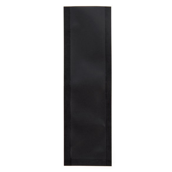 Plastic Bags Matt Black 3.8x12.7cm Tamper-proof Heat sealable (100 pieces) [CRB5B]
