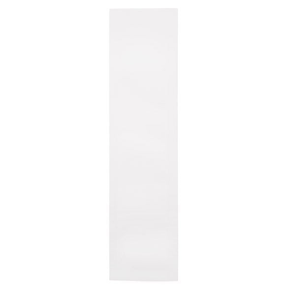 Plastic Bags Matt White 3.8x15.2cm Tamper-proof Heat sealable (100 pieces) [CRB6W]