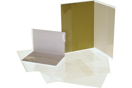 Plastic Bags for Open Cards 14.6x22.2cm (100 pieces) [CJ45]