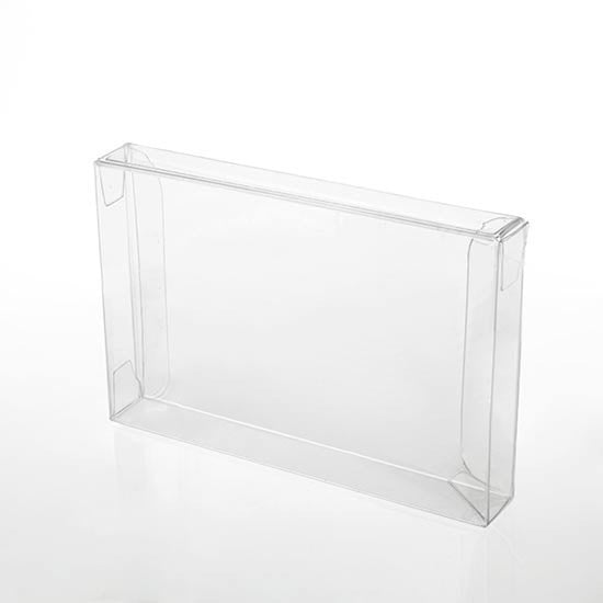 Plastic Gift Boxes 5.4x1.3x9.2cm Crystal Clear (25 pieces) [FB288]