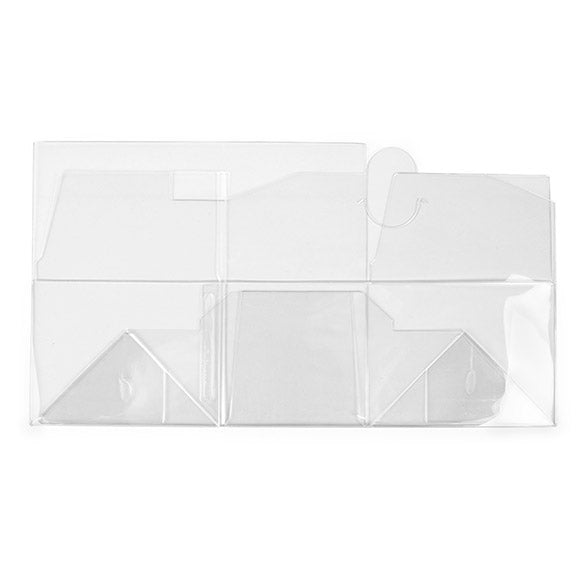 Plastic Gift Boxes 17.8x10.2x7.6cm Autolock Bottom (25 pieces) [FPLB179]