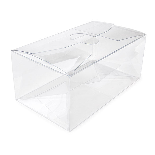 Plastic Gift Boxes 17.8x10.2x7.6cm Autolock Bottom (25 pieces) [FPLB179]