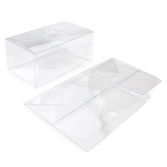 Plastic Gift Boxes 17.8x10.2x7.6cm Autolock Bottom (25 pieces) [FPLB179]
