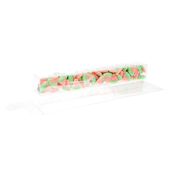 Plastic Gift Boxes 4x4x30.6cm Autolock Bottom (25 pieces) [PLB143]