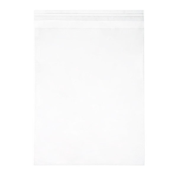Plastic Bags 21x25.7cm Transparent Peel and Seal (100 pieces) [B108S]