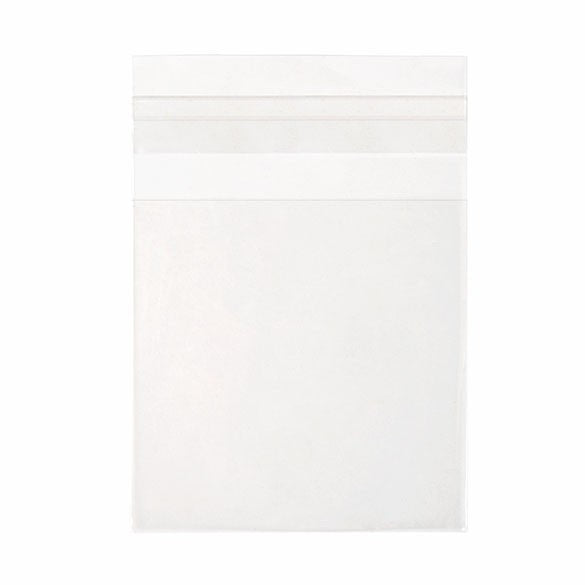 Plastic Bags 8x8.5+3cm Crystal Clear and Reclosable (100 pieces) [B33]