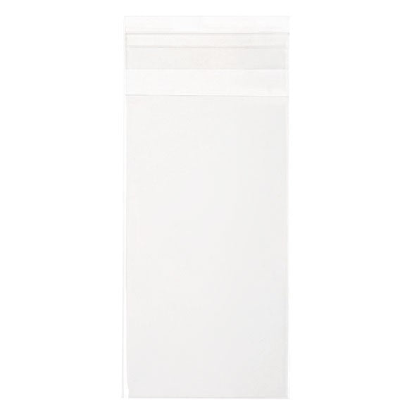 Plastic Bags 6.4x11.4cm Transparent Peel and Seal(250 pieces) [VL2H4H]
