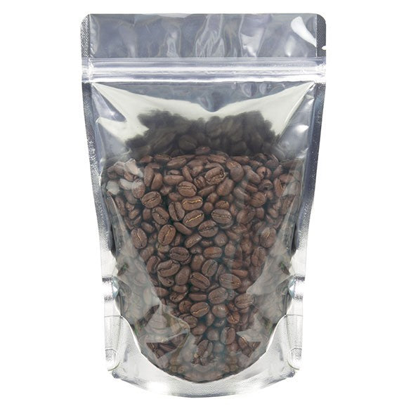 Stand Up Pouches Transparent/Gold 14.6x7.9x23cm | 170 grams (100 pieces) [ZBGG58]