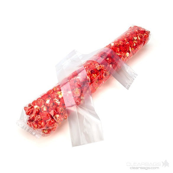 Plastic Bags 7.6x5.1x61cm with side gusset (100 pieces) [GB14]
