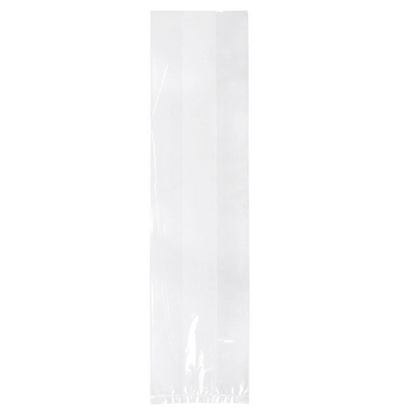 Plastic Bags 15.2x10.2x61cm with side gusset (100 pieces) [GB20]