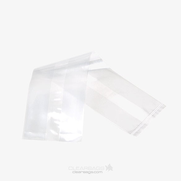 Plastic Bags 6.4x5.1x24.8cm with side gusset (100 pieces) [GB22]