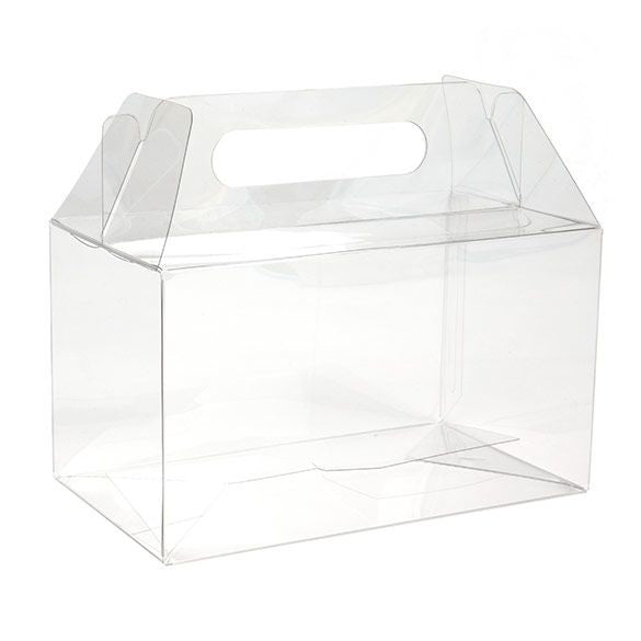 Plastic Handle Box 17.8x10.2x10.2cm (25 Pieces) [FPLB173]