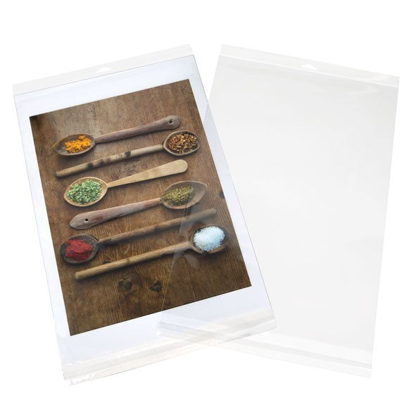 Headerbags 34.1x48.9cm Reclosable and Crystal Clear (100 pieces) [HB1319]