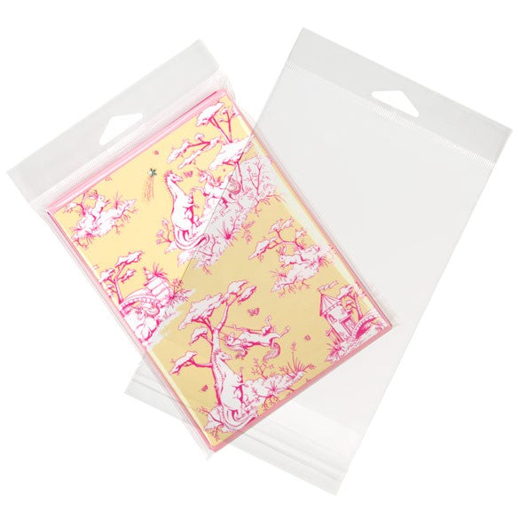 Headerbags 13.5x17.1cm Reclosable and Crystal Clear (100 pieces) [HB6B1]