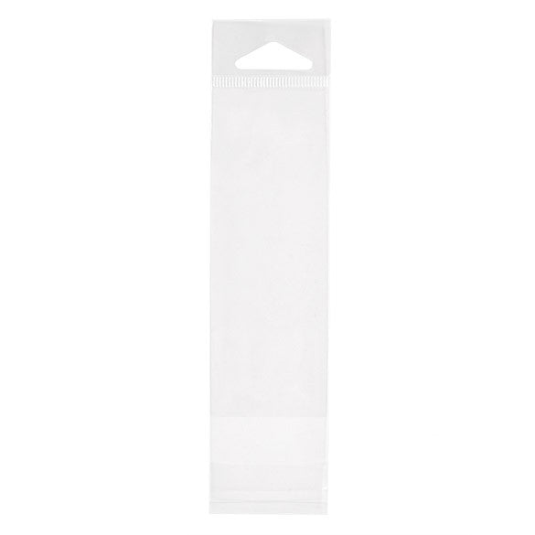 Headerbags 3.8x12.7cm Reclosable and Crystal Clear (100 pieces) [HB1X5]