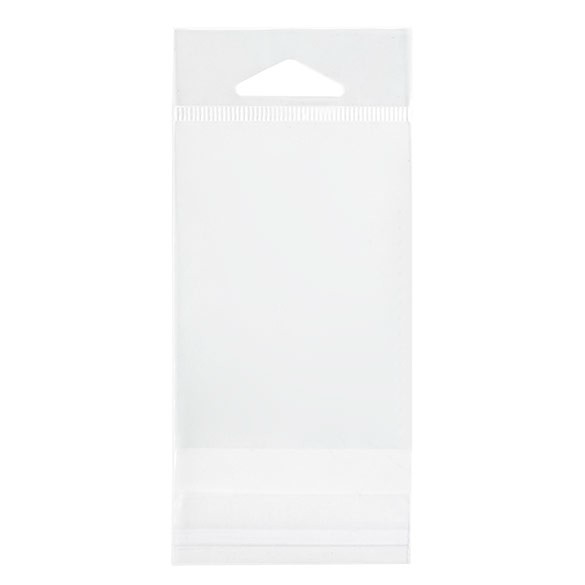 Headerbags 6.4x8.9cm Reclosable and Crystal Clear (100 pieces) [HB2]