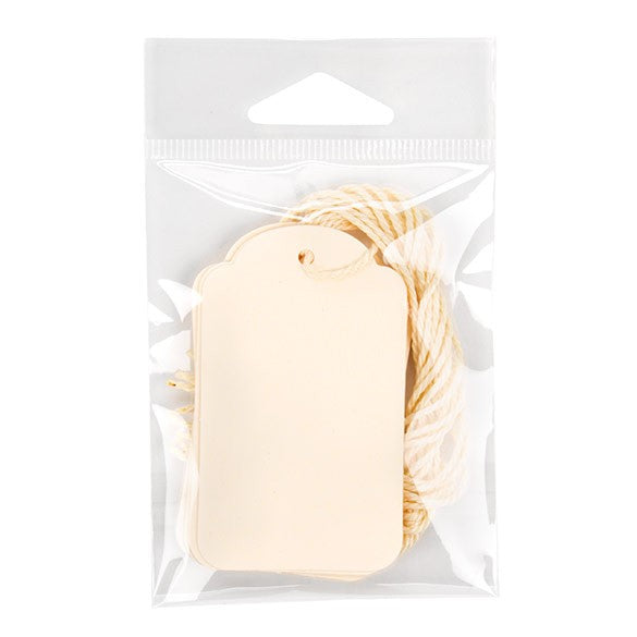 Headerbags 7x8.9cm Reclosable and Crystal Clear (100 pieces) [HB23]