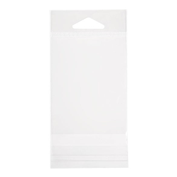 Headerbags 7x8.9cm Reclosable and Crystal Clear (100 pieces) [HB23]