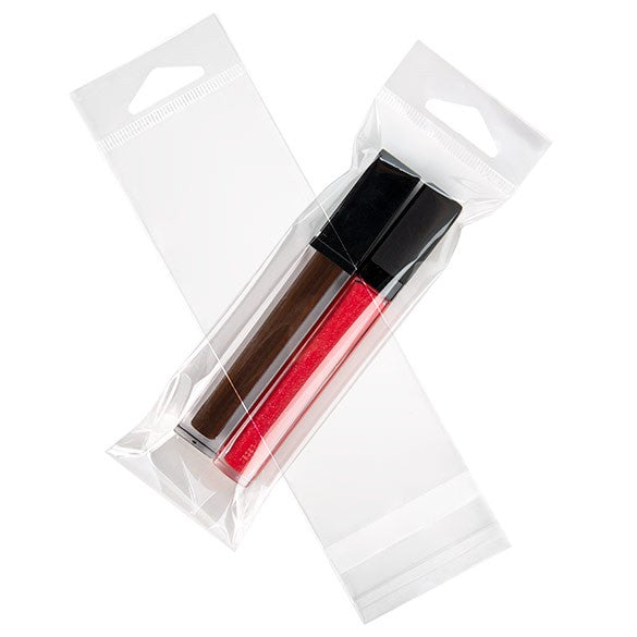 Headerbags 5.7x15.6cm Reclosable and Crystal Clear (100 pieces) [HB2X6S]
