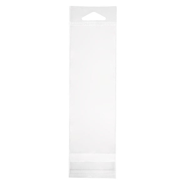 Headerbags 5.7x15.6cm Reclosable and Crystal Clear (100 pieces) [HB2X6S]