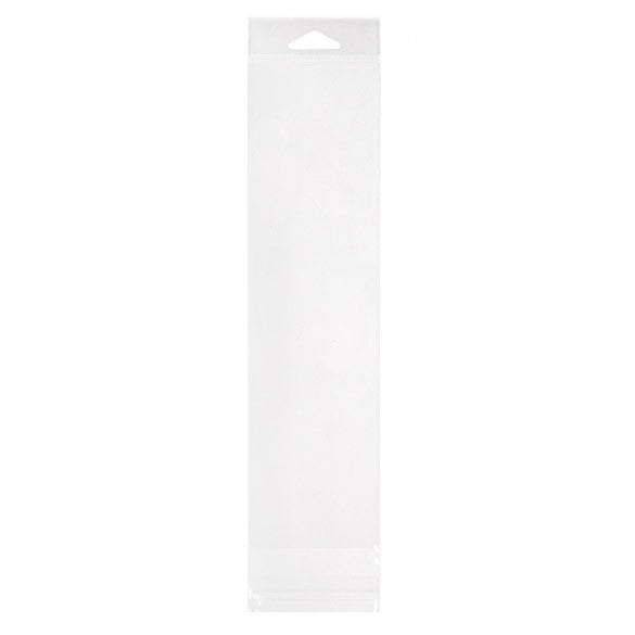 Headerbags 7.6x28.3cm Reclosable and Crystal Clear (100 pieces) [HB311]