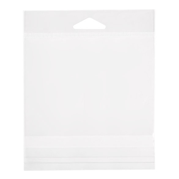 Headerbags 10.2x7.6cm Reclosable and Crystal Clear (100 pieces) [HB4X3]