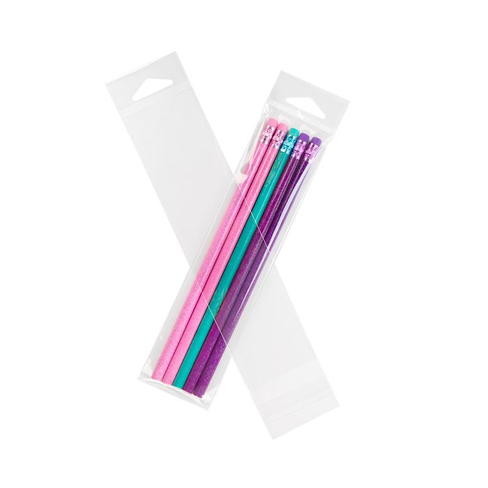 Headerbags 5.1x20.3cm Reclosable and Crystal Clear (500 pieces) [J4]