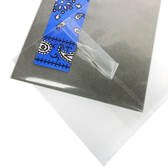 Headerbags 12.2x25.4cm with Protective Closure (100 pieces) [HB49XPC]