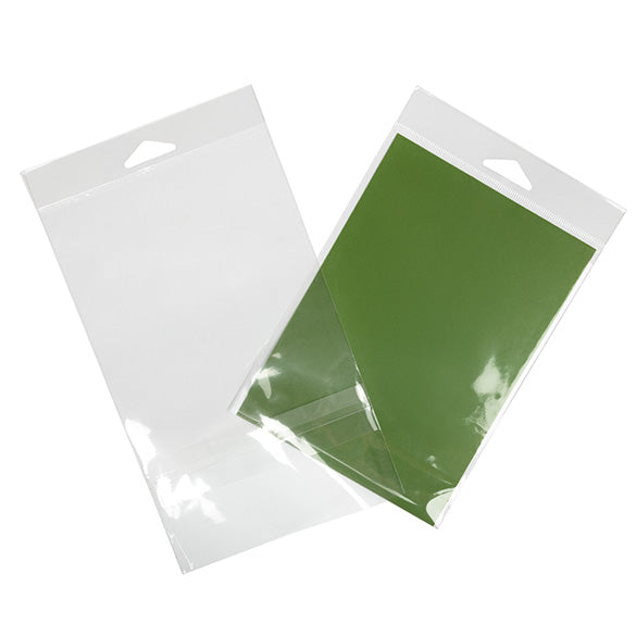Headerbags 13x17.1cm with Protective Closure (100 pieces) [HB6B2PC]