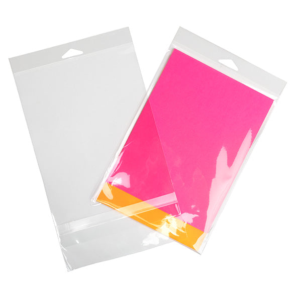 Headerbags 16.5x24.1cm with Protective Closure (100 pieces) [HB6H9HPC]