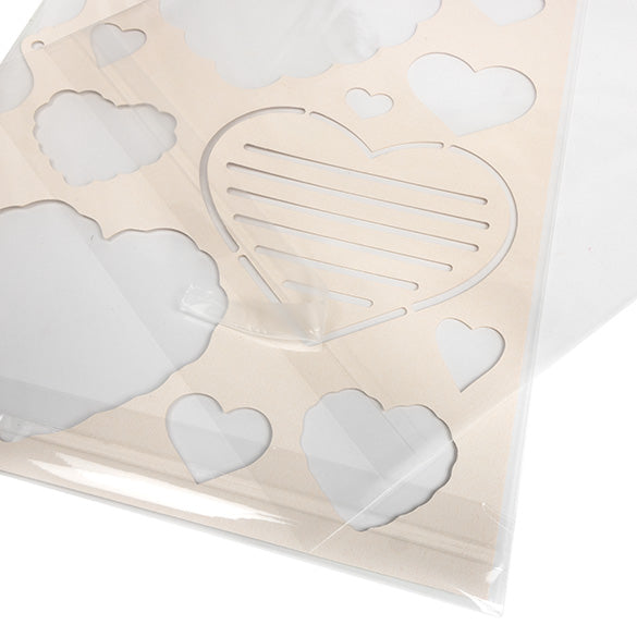 Headerbags 22.1x28.1cm with Protective Closure (100 pieces) [HB811SPC]