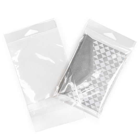 Headerbags 10.8x15.6cm with Protective Closure (100 pieces) [HB4X6PC]