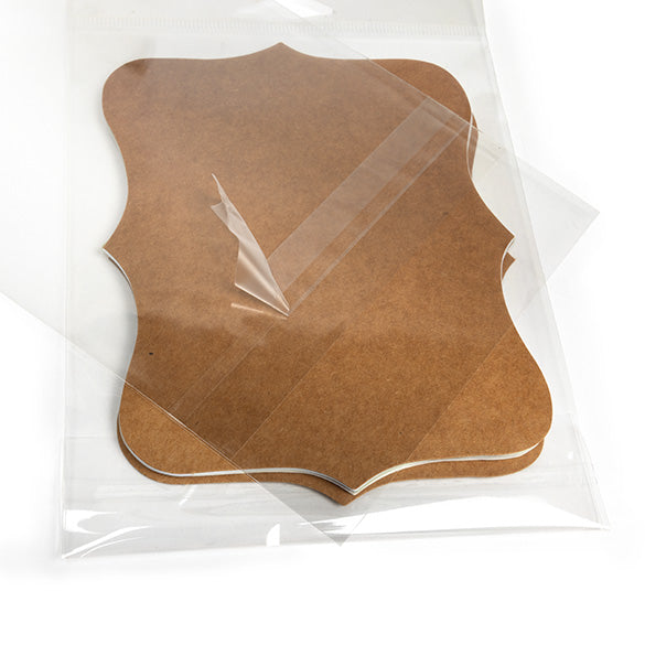 Headerbags 12.4x15.2cm with Protective Closure (100 pieces) [HB5B1PC]
