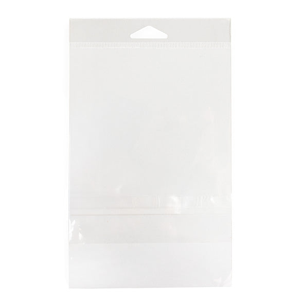 Headerbags 12.7x15.2cm with Protective Closure (100 pieces) [HB5B2PC]