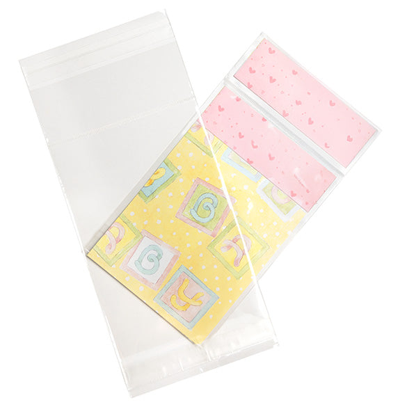 Headerbags with open Header 10.8x15.6cm for own Header Card (100 pieces) [IHB4X6]