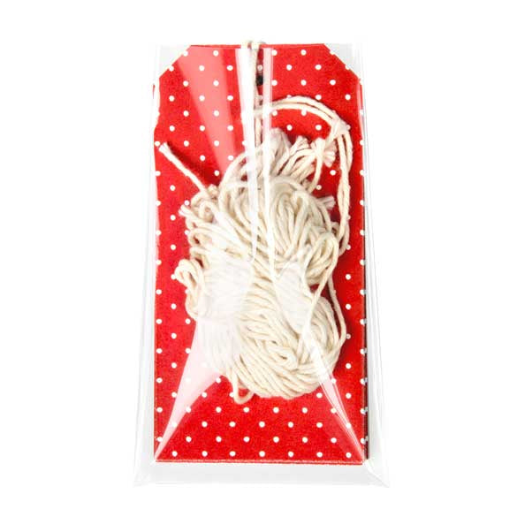 Plastic Bags 7.6x13cm Transparent (100 pieces) [B3X5SNF]