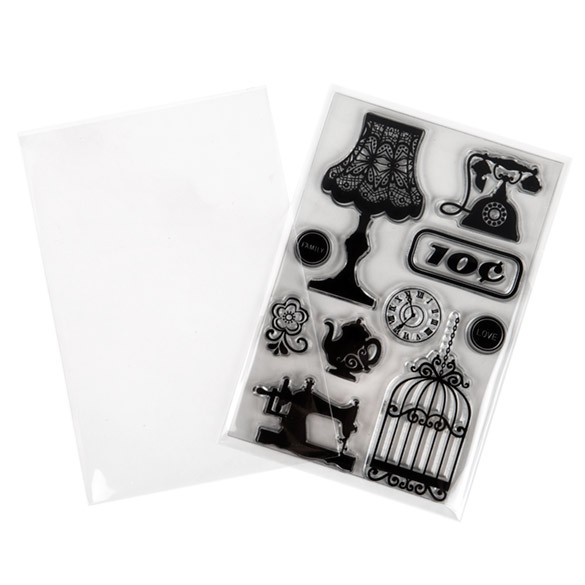 Plastic Bags 10.8x15.6cm Transparent (250 pieces) [VL4X6NF]