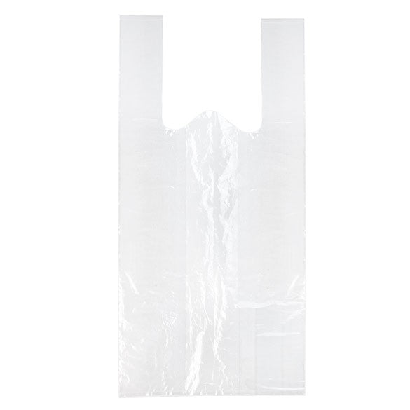 Plastic Carrier Bags Transparent 36.9x26.7x76.2cm (100 pieces) [CHB2]