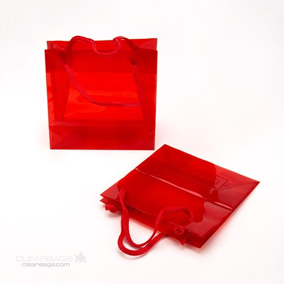 Gift Bags 16x7.6x16cm with carrying Cords (10 pieces) [G66RD1]