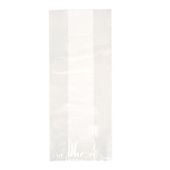 Plastic Bags 12.5x7x30cm with side gusset (100 pieces) [GB1]