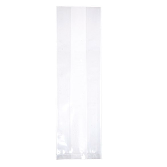 Plastic Bags 8.9x5.7x30.5cm with side gusset (100 pieces) [GB26]